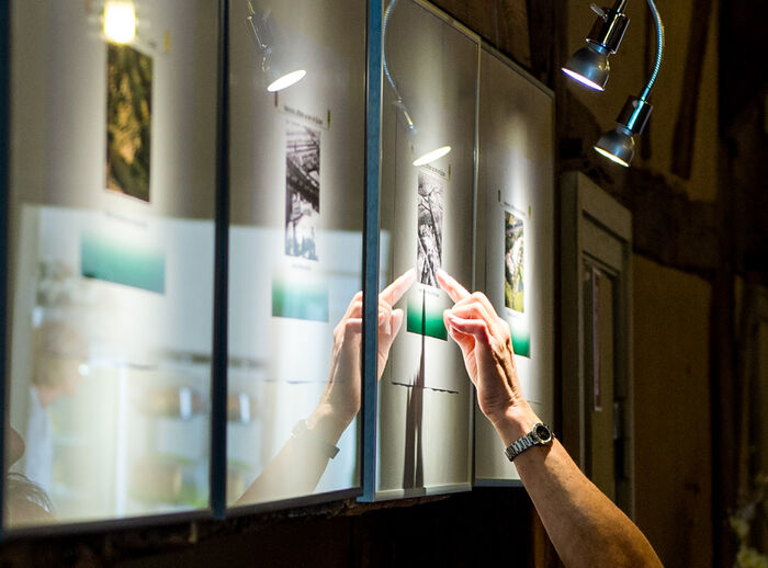 Ausstellung Erdgeschoss