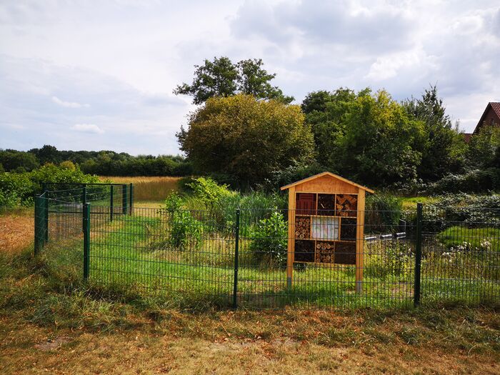 Tischlerei Lange spendet Insektenhotel