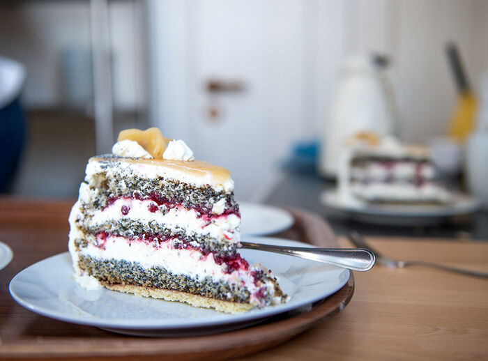 Selbstgebackener Kuchen