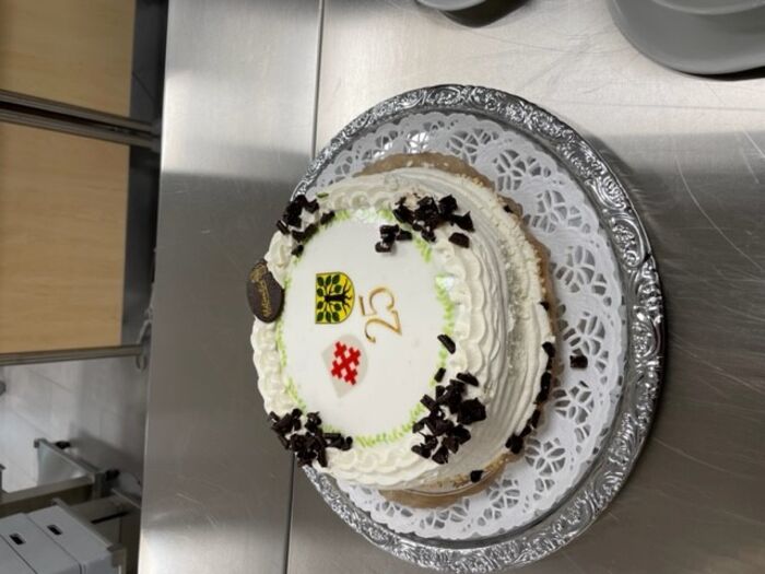 Torte 25 Jahre Partnerschaft Büchen - Liperi