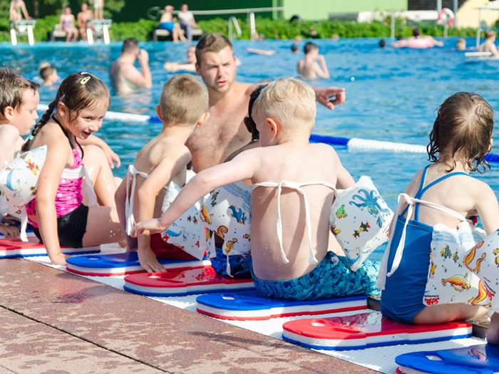Ein Tag im Waldschwimmbad